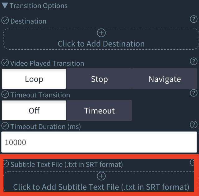 Authoring - Subtitle Text File (.txt in SRT format) – InstaVR Help Center